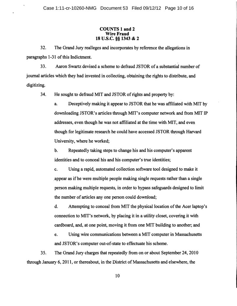 Illustration for article titled Aaron Swartz Died Innocent β Here Is the Evidence